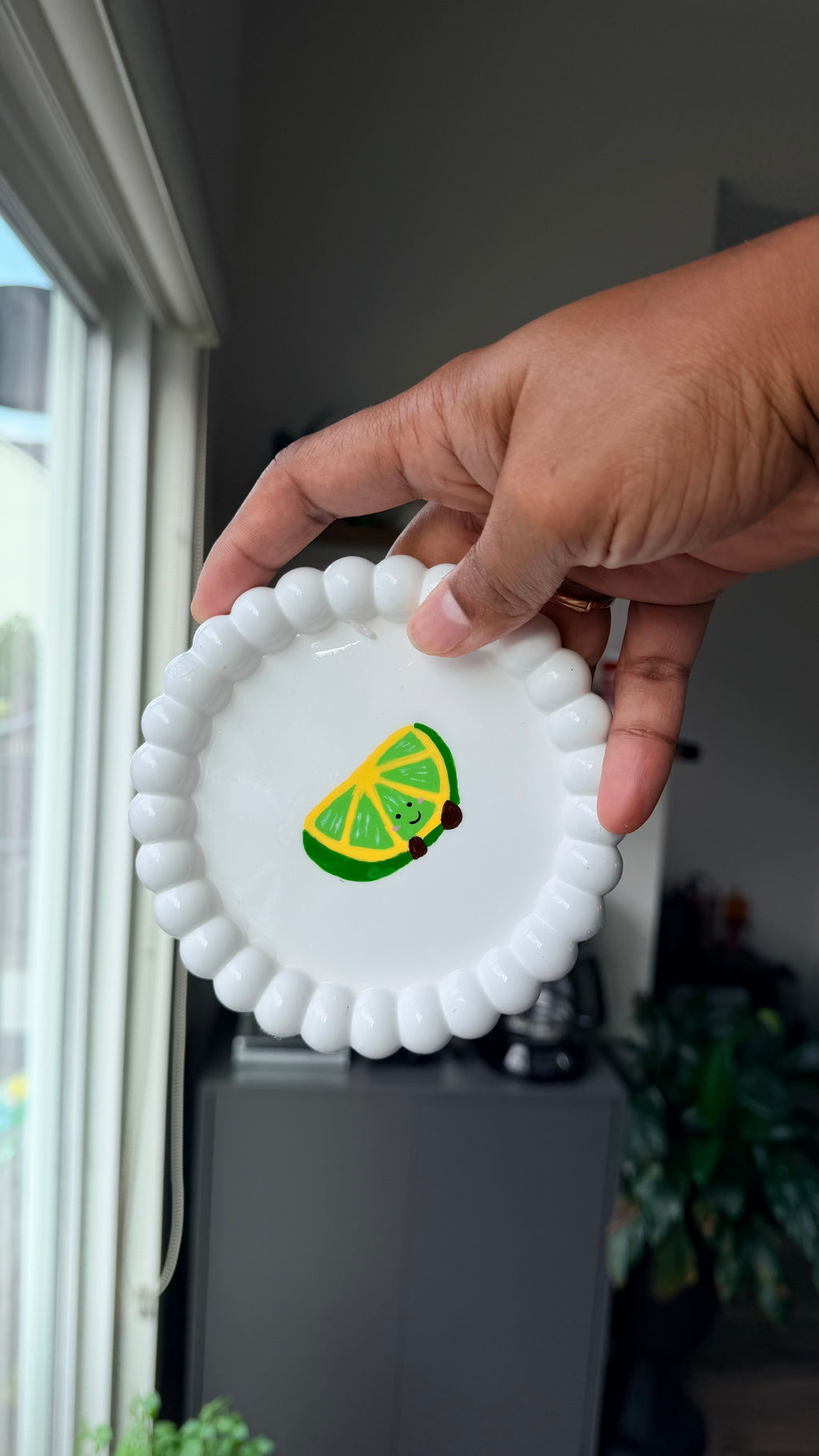 Citrus Branch Bubble Coaster