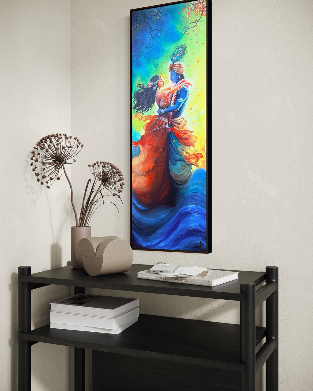 Radha Krishna painting