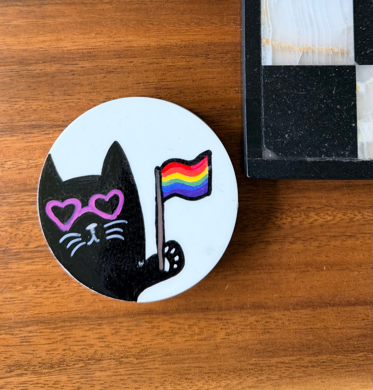 Pride cat Coaster