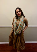jeweled loop scarf