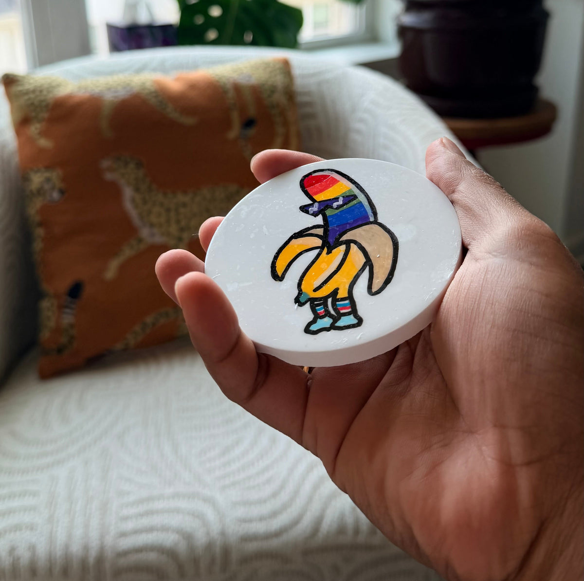 Pride banana coaster