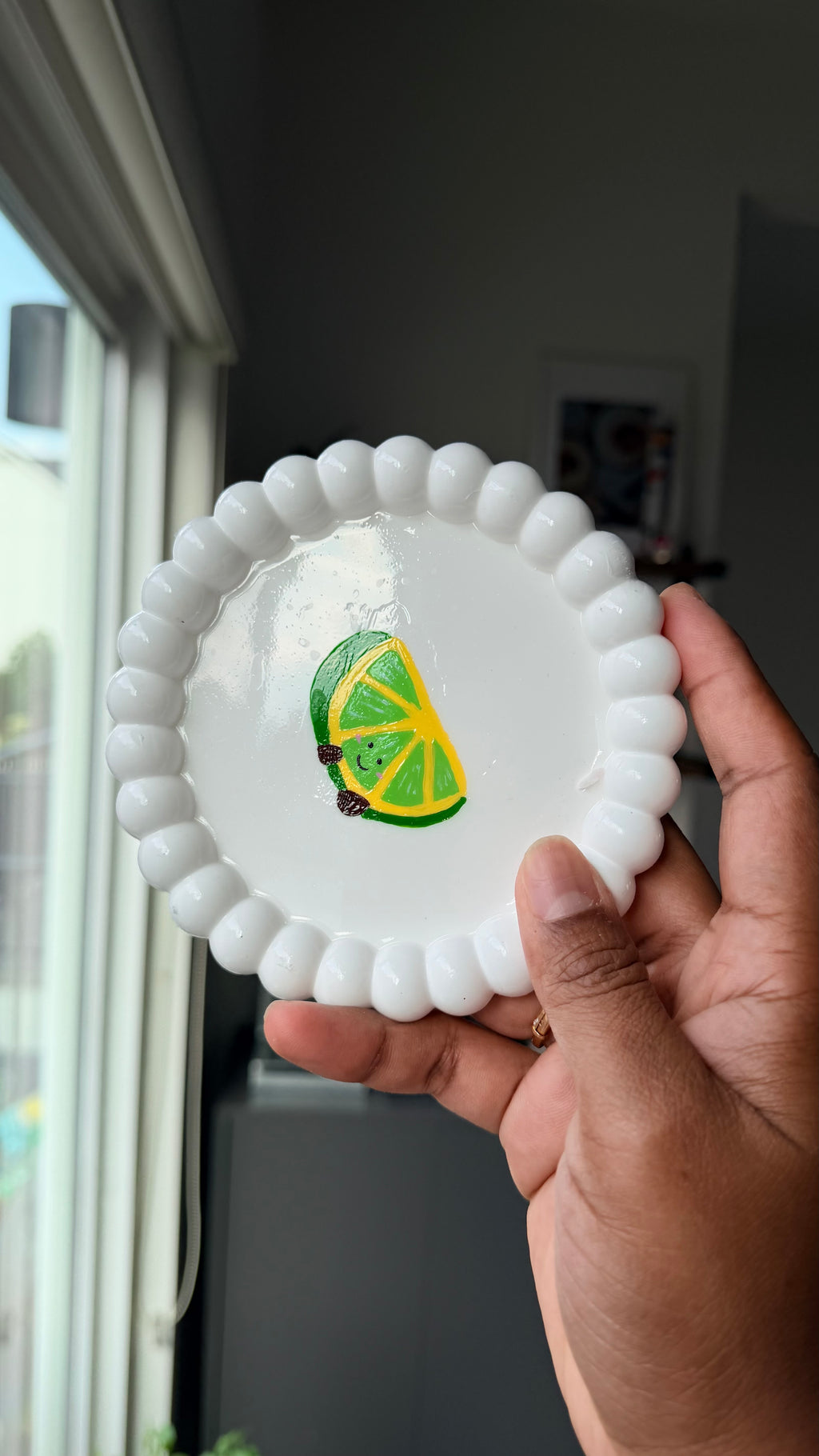 Citrus Branch Bubble Coaster