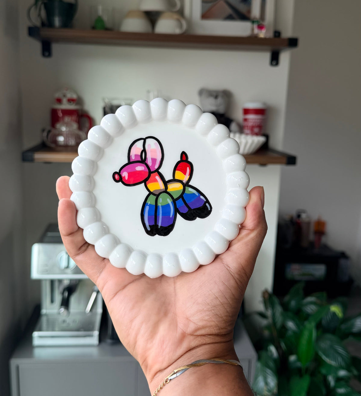 Balloon Dog Bubble Coaster