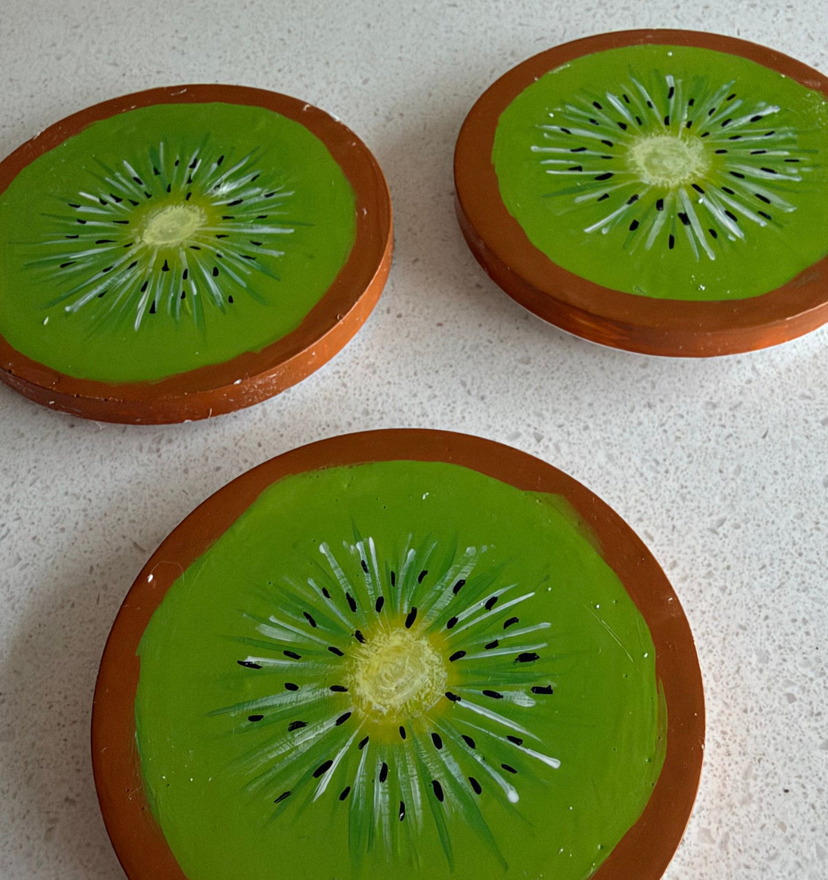 Kiwi slice Coaster