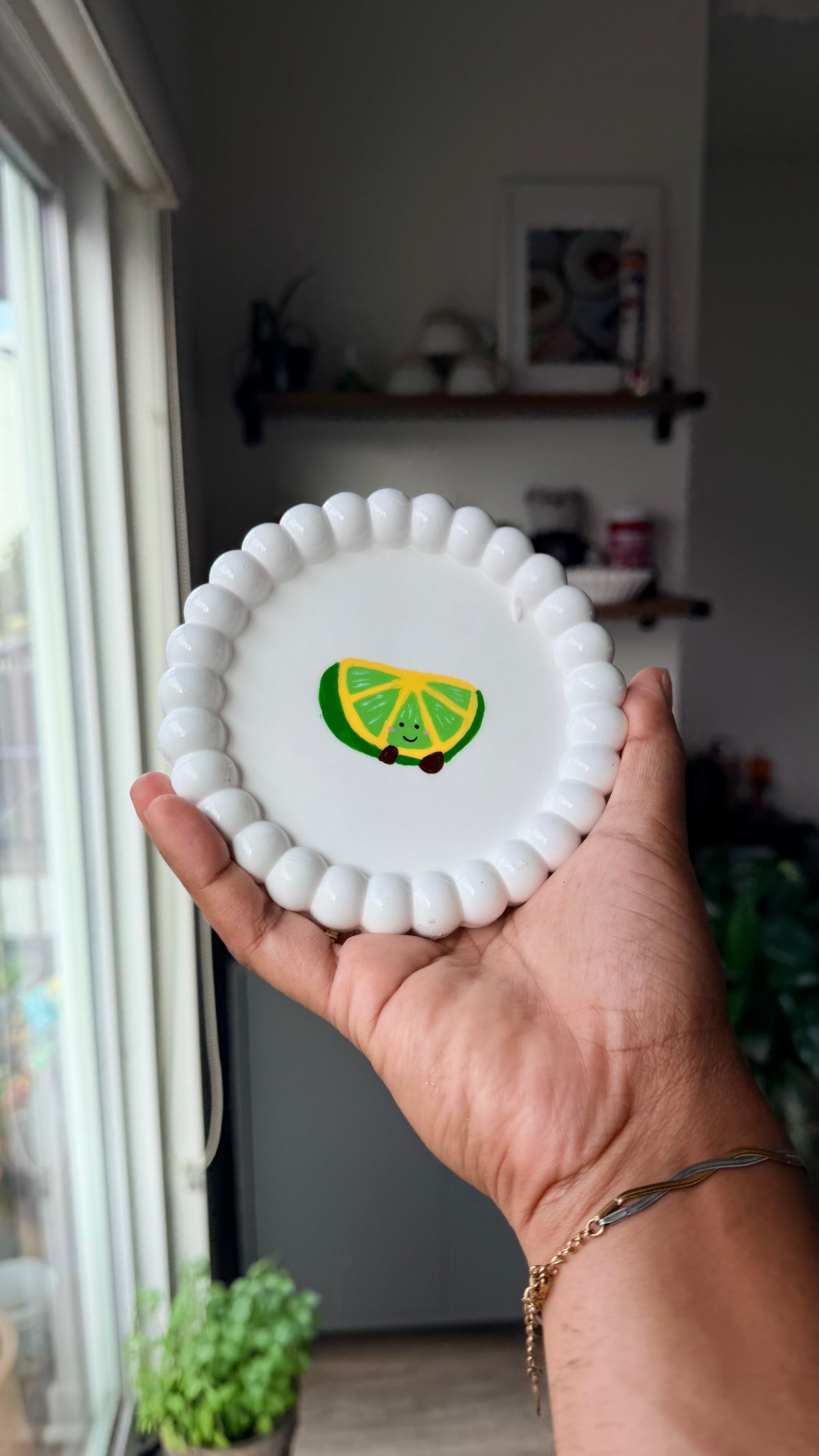 Citrus Branch Bubble Coaster
