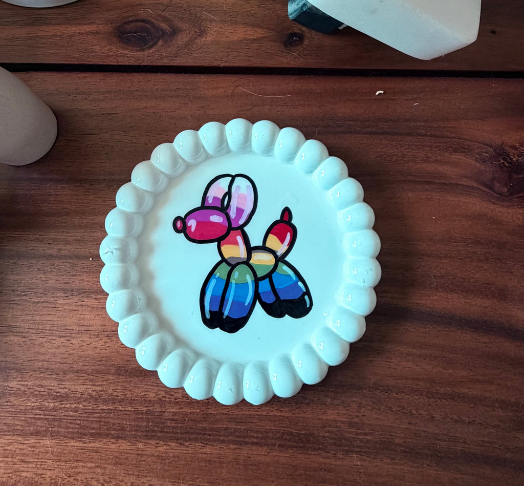 Balloon Dog Bubble Coaster