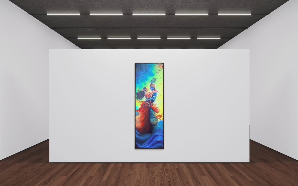 Radha Krishna painting